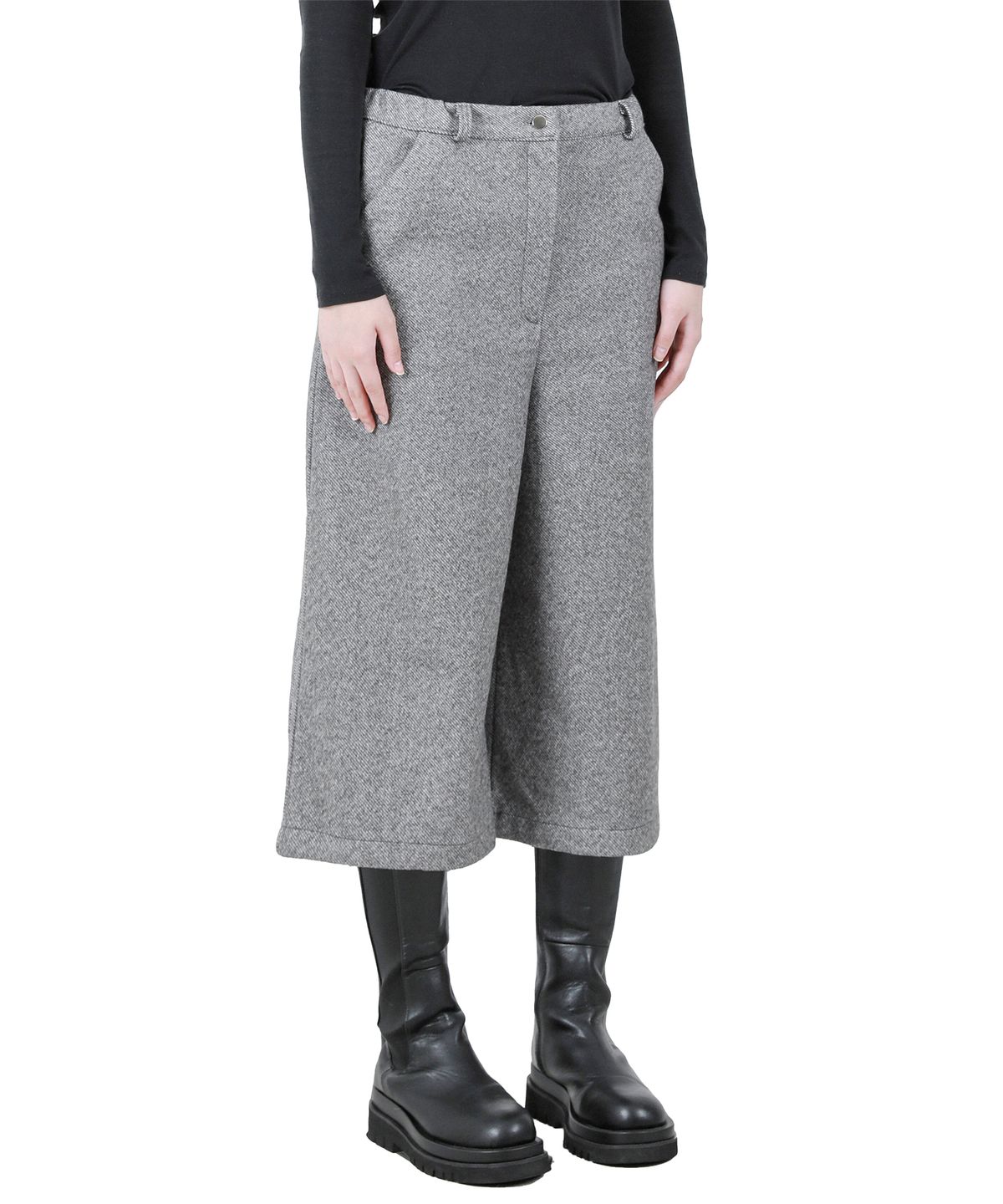카타르시스(KATHARSIS) 벨트 버뮤다 팬츠 그레이 ONE SIZE