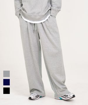 와이드 원턱 트레이닝 밴딩 팬츠 (3컬러)