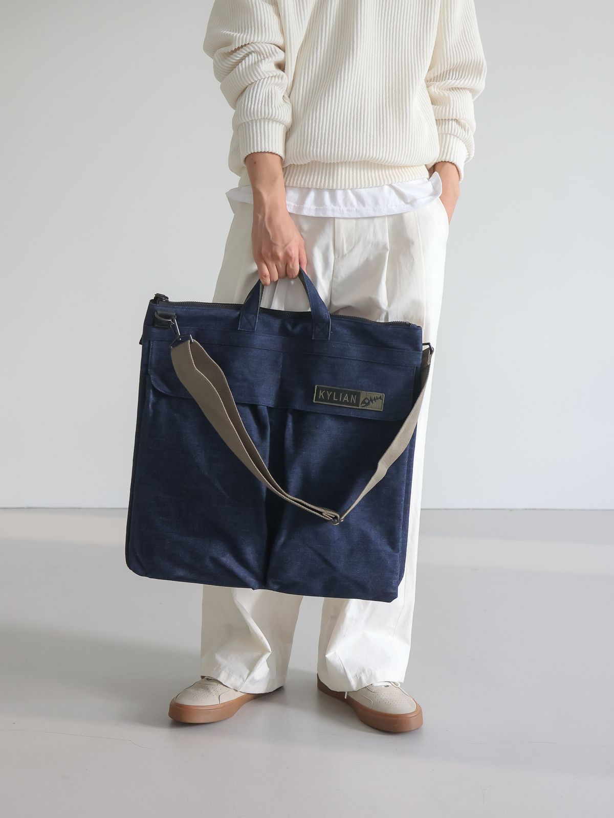 킬리안(KYLIAN) Mailing Tote Denim 메일링 토트백 데님