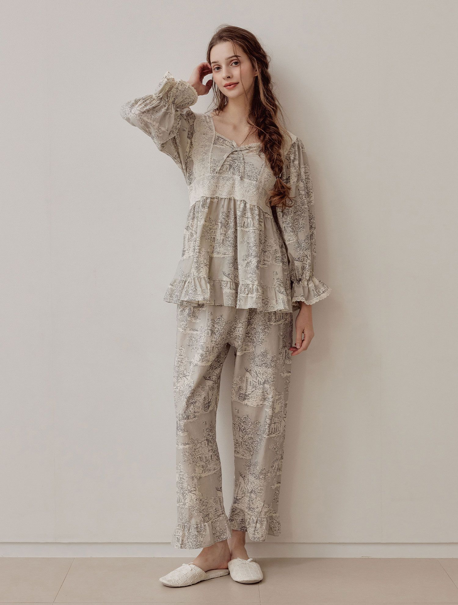 MUSINSA公式 | LUNALUZ STUDIO Women's Madel Cotton Square Neck Long