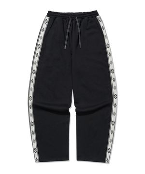 에스닉 테이프 스웻팬츠 [블랙]