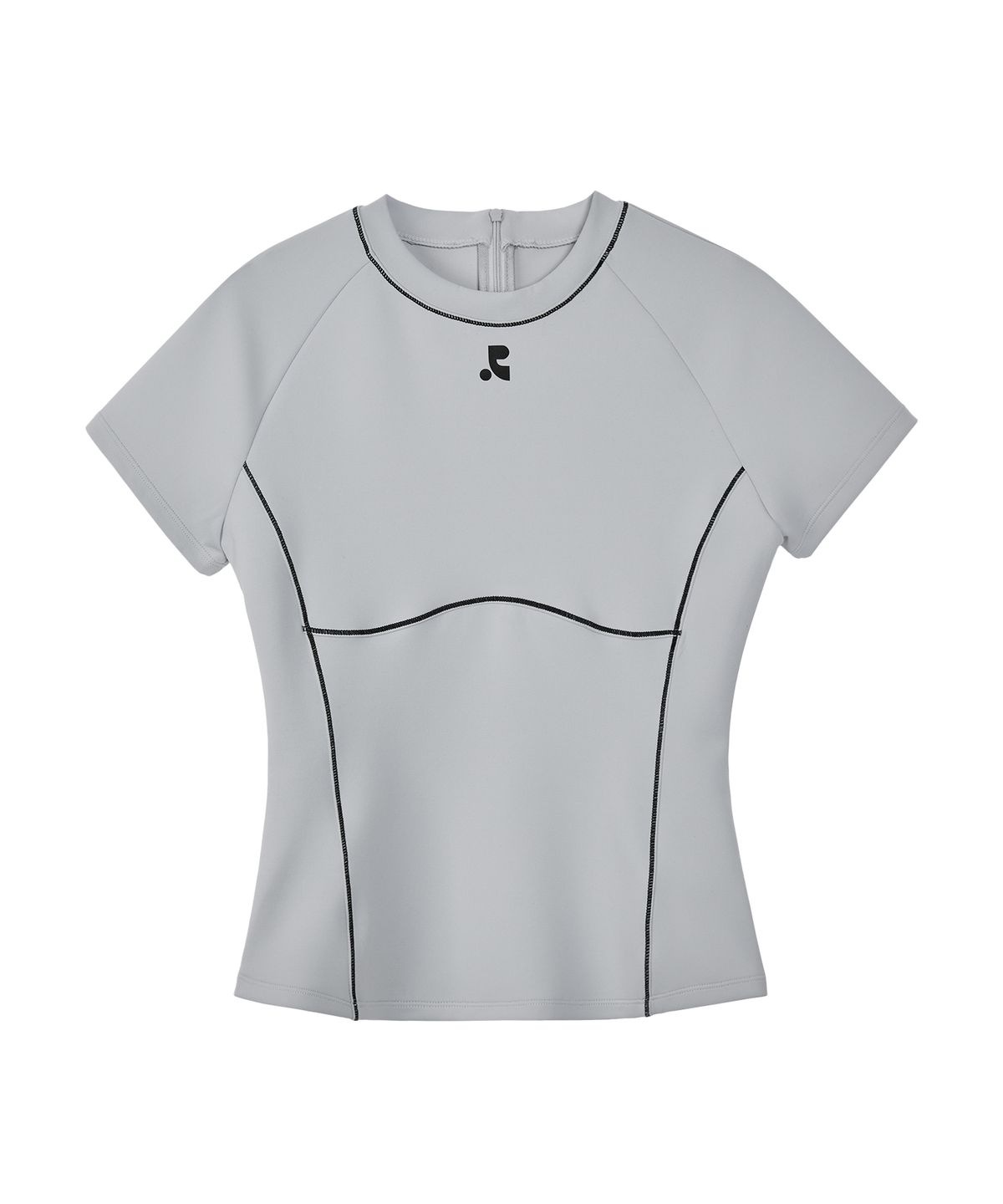 레스트앤레크레이션(REST&RECREATION) LOGO SPORT TOP - GREY