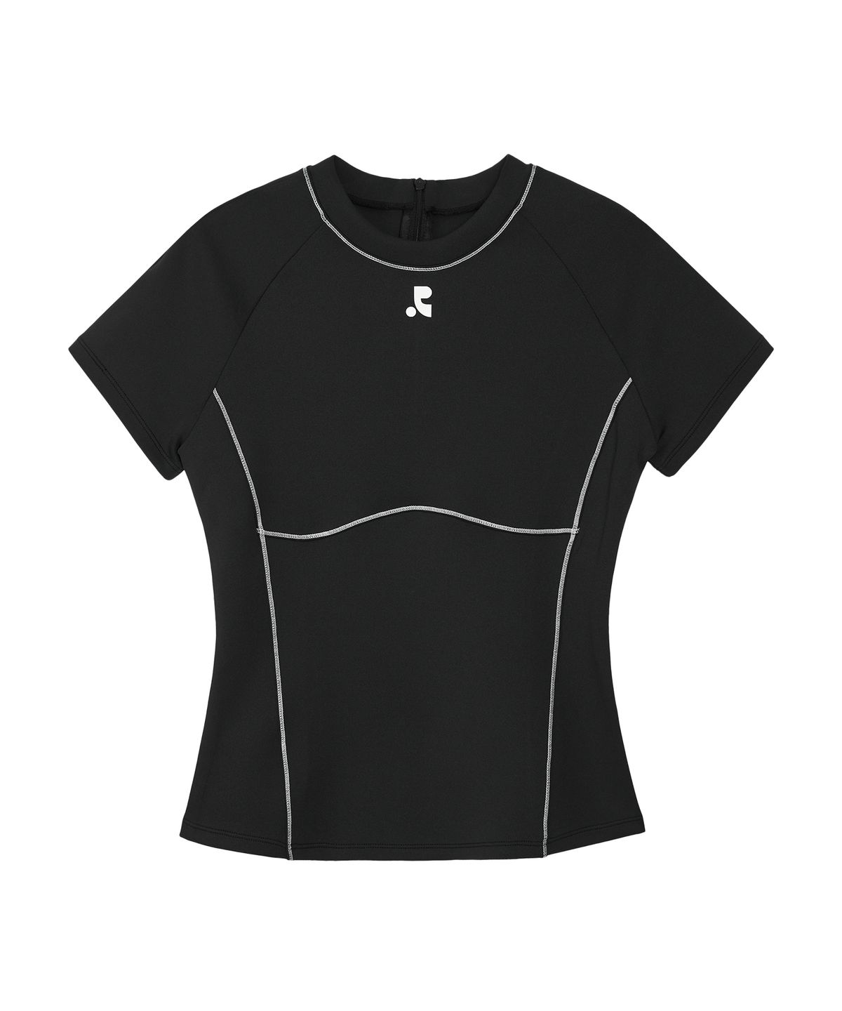 레스트앤레크레이션(REST&RECREATION) LOGO SPORT TOP - BLACK