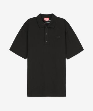 T-보르트-메고발-D 폴로 셔츠 - 블랙 / A107630HGAM9XX