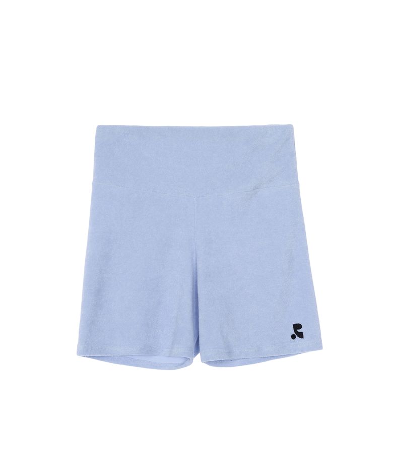 RR TERRY BIKE SHORTS - SKY BLUE