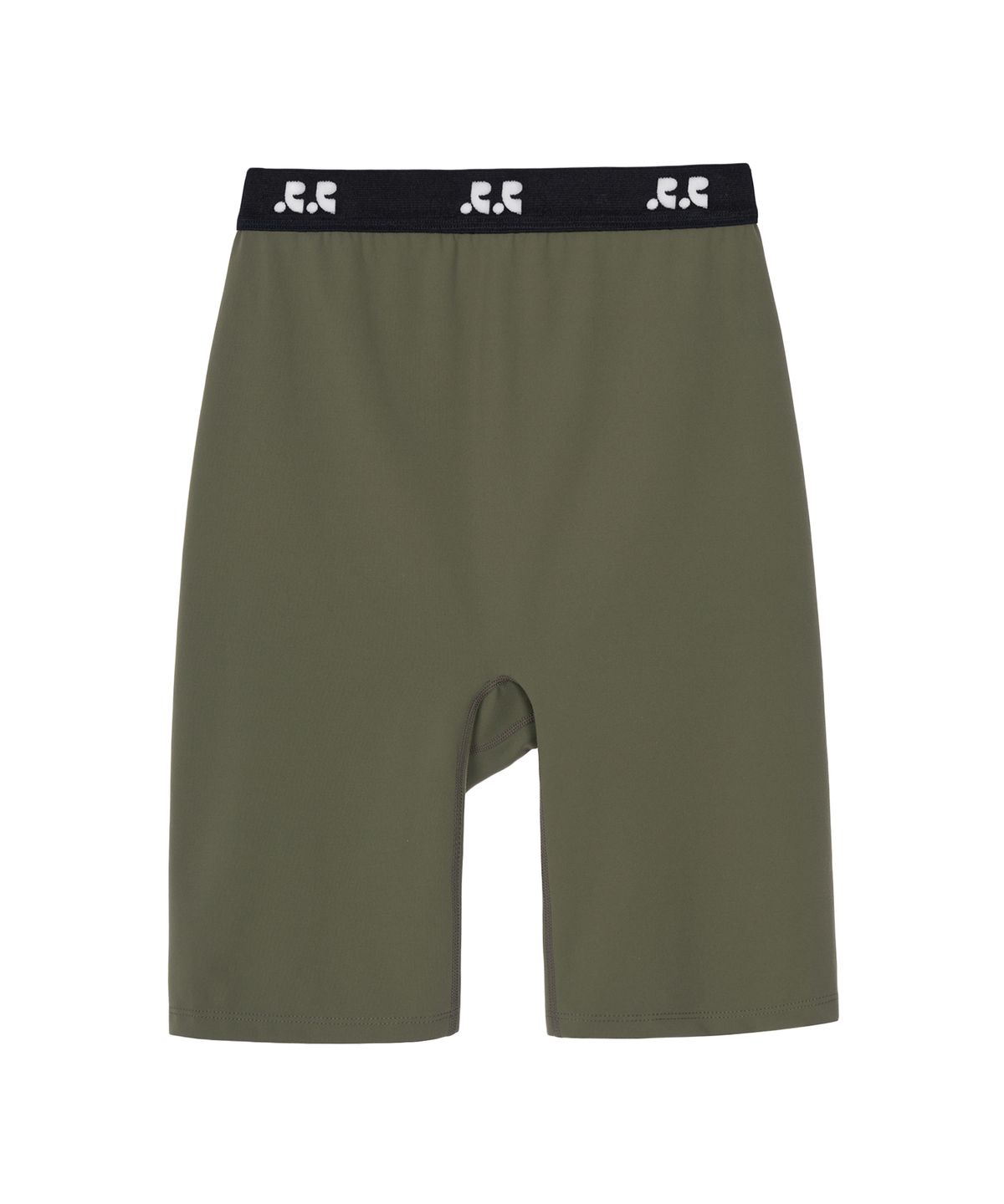 레스트앤레크레이션(REST&RECREATION) RR LOGO BAND SHORTS - KHAKI