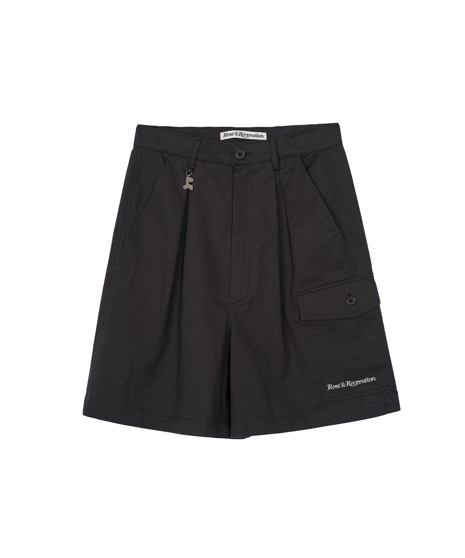 【REST&RECREATION】RR PLEATED SHORTS MUSINSA | REST&RECREATION RR PLEATED SHORTS - CHARCOAL