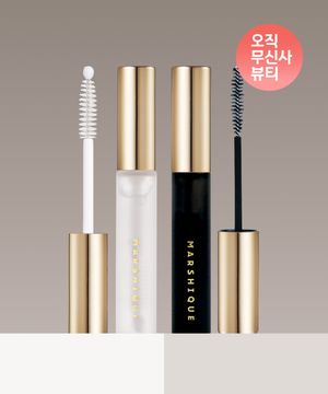 인리치드 속눈썹 영양제 듀오 세트(투명+블랙틴팅)