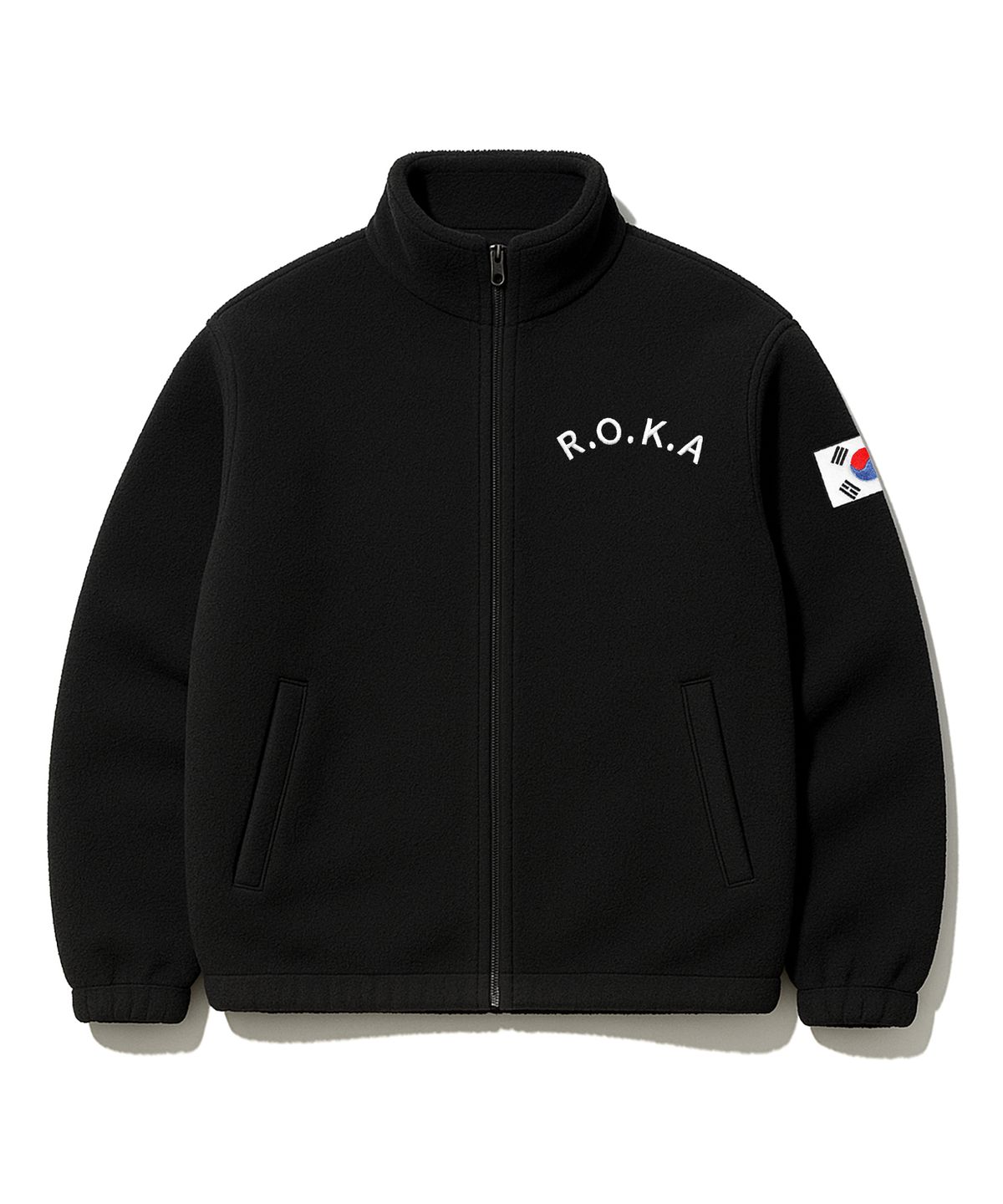 밀리브로(MILIBRO) 고급형 보아털 전체 자수 ROKA 로카 플리스 자켓