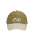 CORDUROY TWO-TONE BALL CAP-MUSTARD