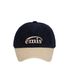 CORDUROY TWO-TONE BALL CAP-NAVY