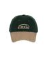 CORDUROY TWO-TONE BALL CAP-GREEN