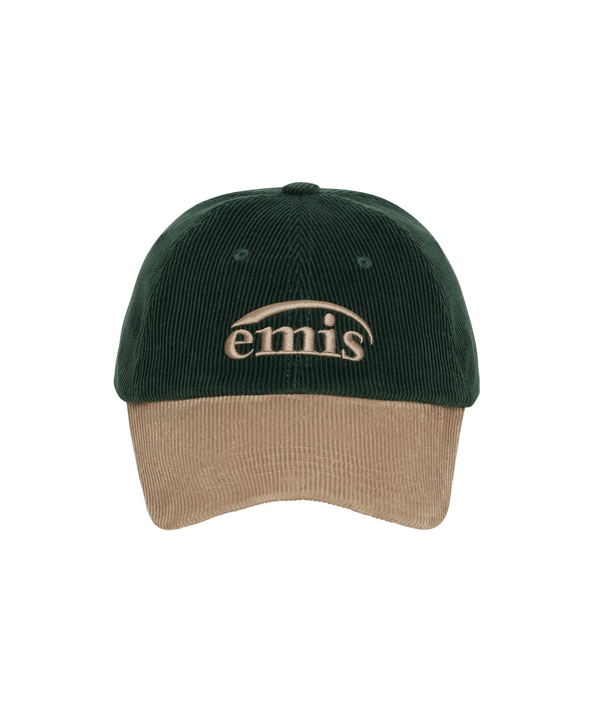 이미스(EMIS) CORDUROY TWO-TONE BALL CAP-GREEN