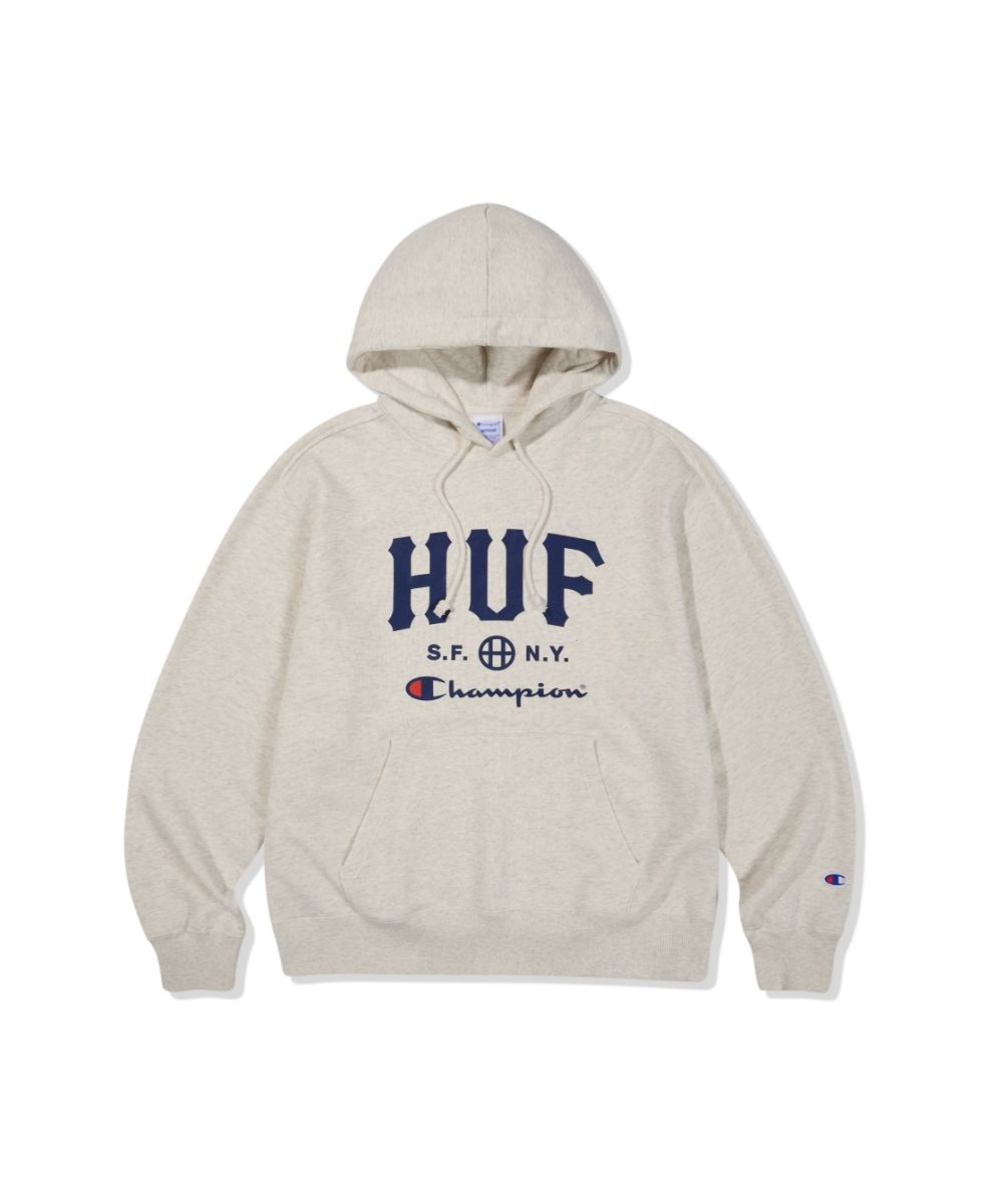 パーカー・フーディ HUF HUF X CHAMPION SWEAT HOODIE GRAY HC3UZHD02MGY MUSINSA | HUF HUF x CHAMPION SWEAT HOODIE [CREAM]