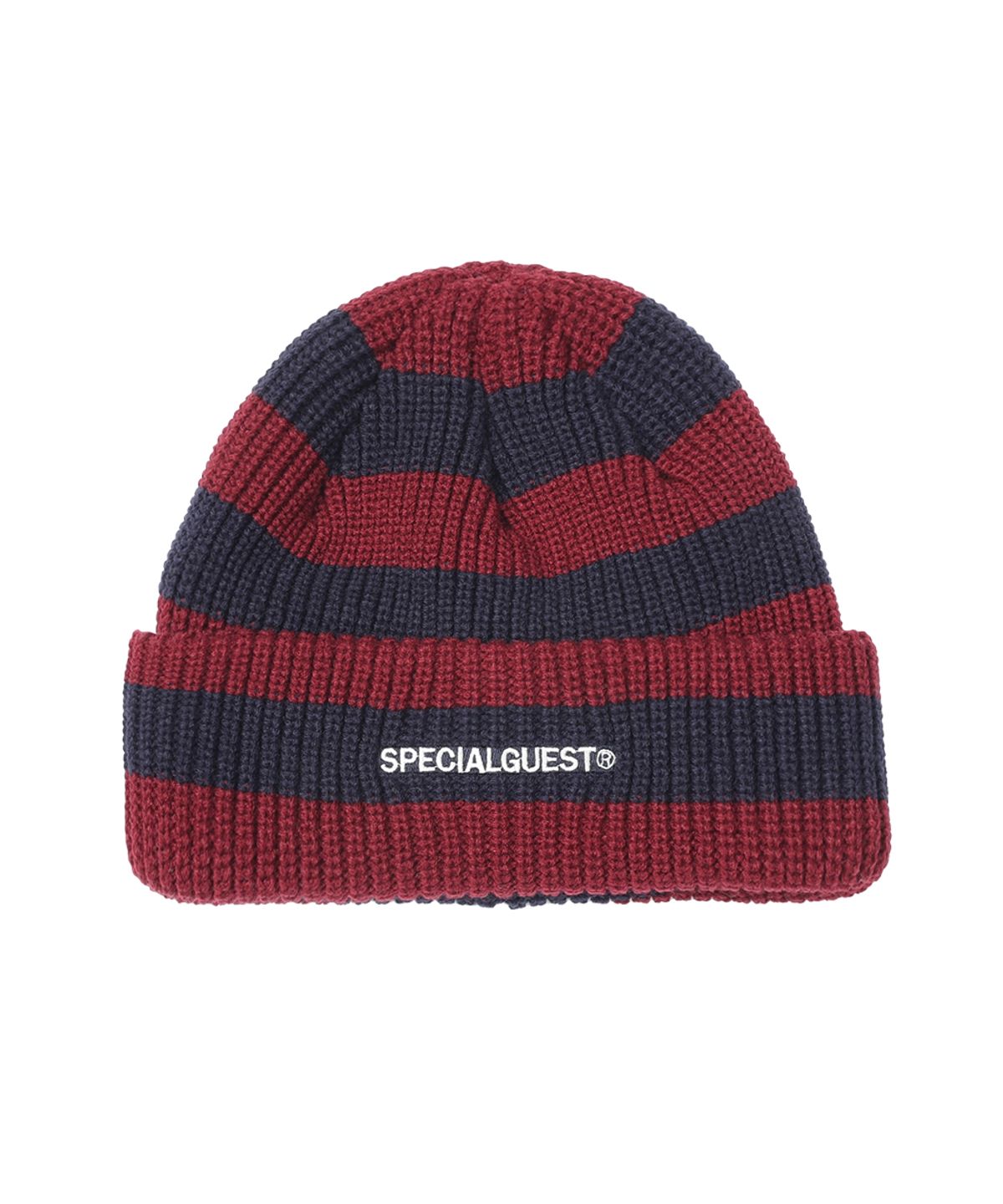 스페셜게스트(SPECIAL GUEST) V2 CANDY BEANIE (Burgundy / Navy)