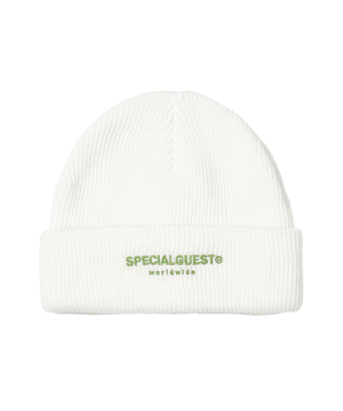 스페셜게스트(SPECIAL GUEST) V2 LOGO BEANIE (Ivory)