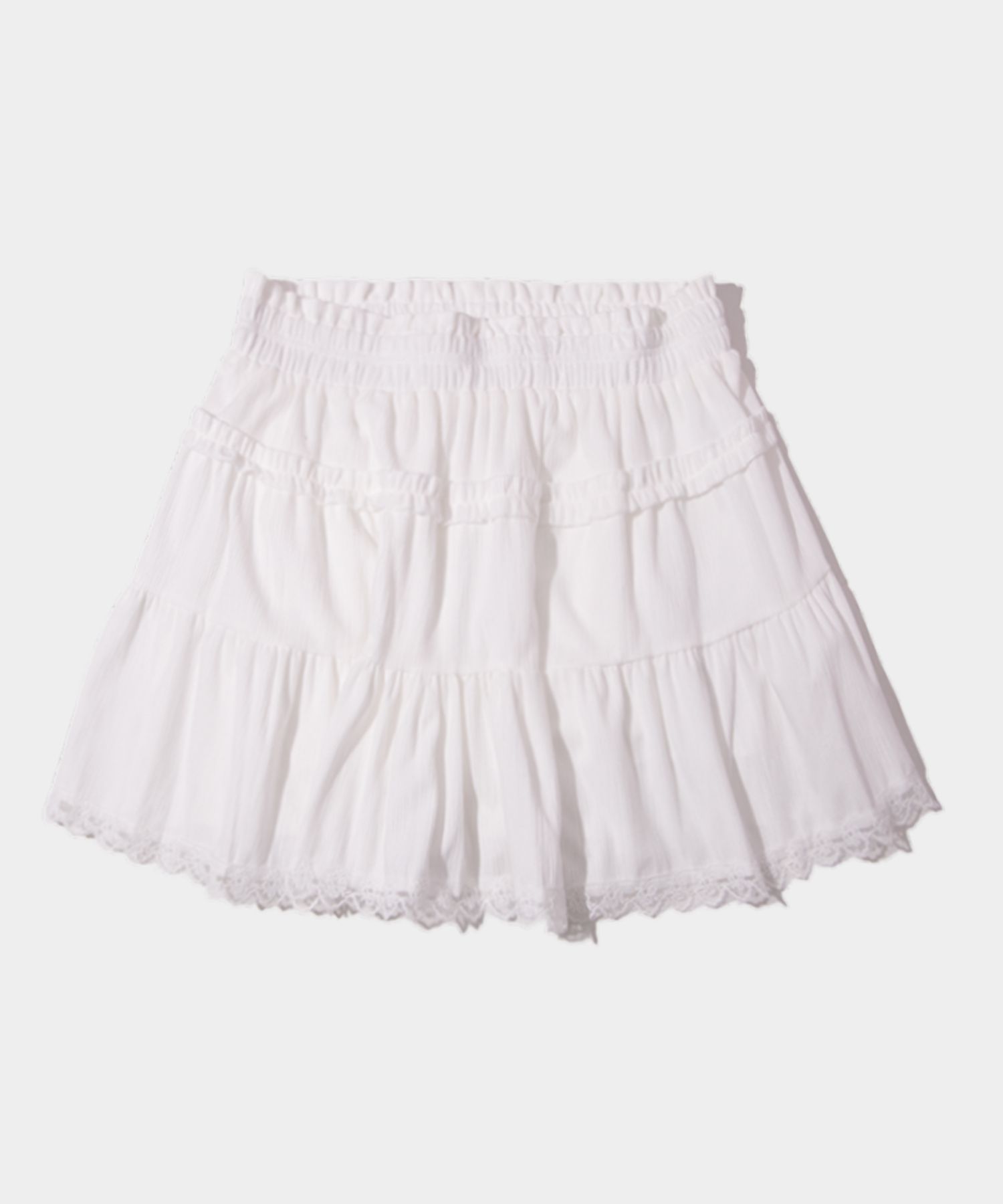 MUSINSA | PLACE STUDIO Tiered Peach Stripe Frill Lace