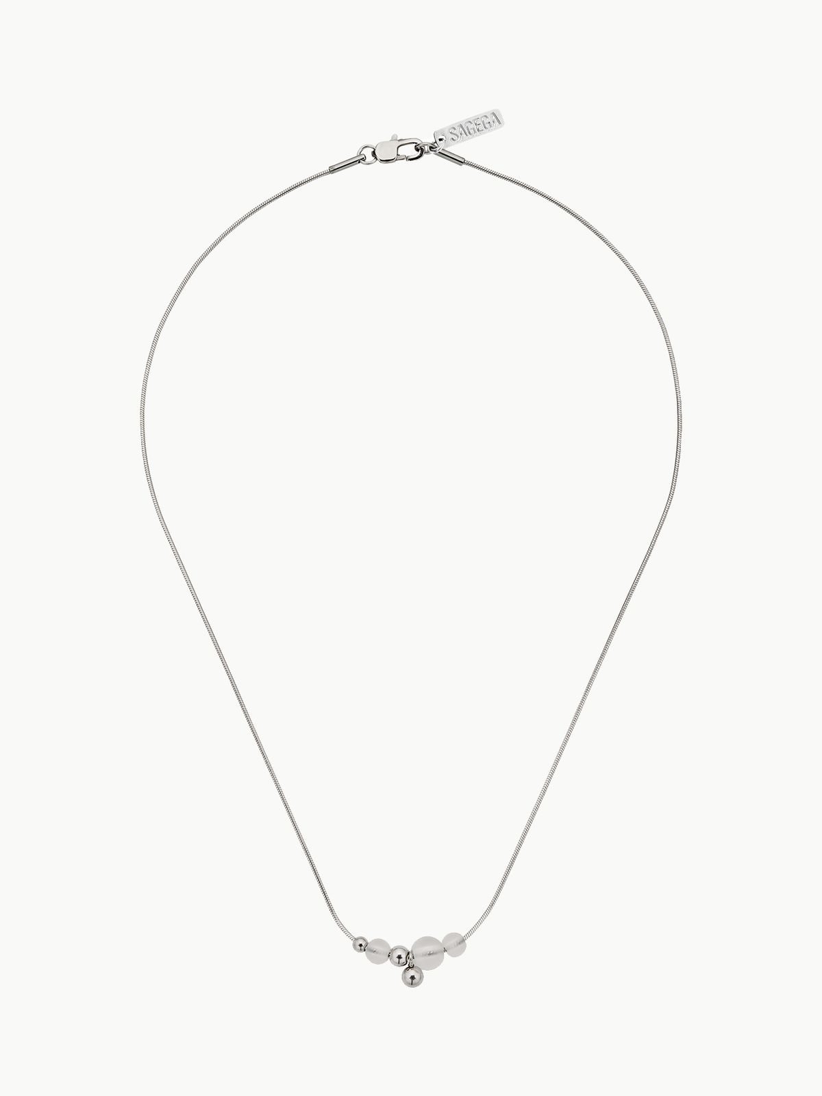 세이지가(SAGEGA) Kettlebell Necklace (White)