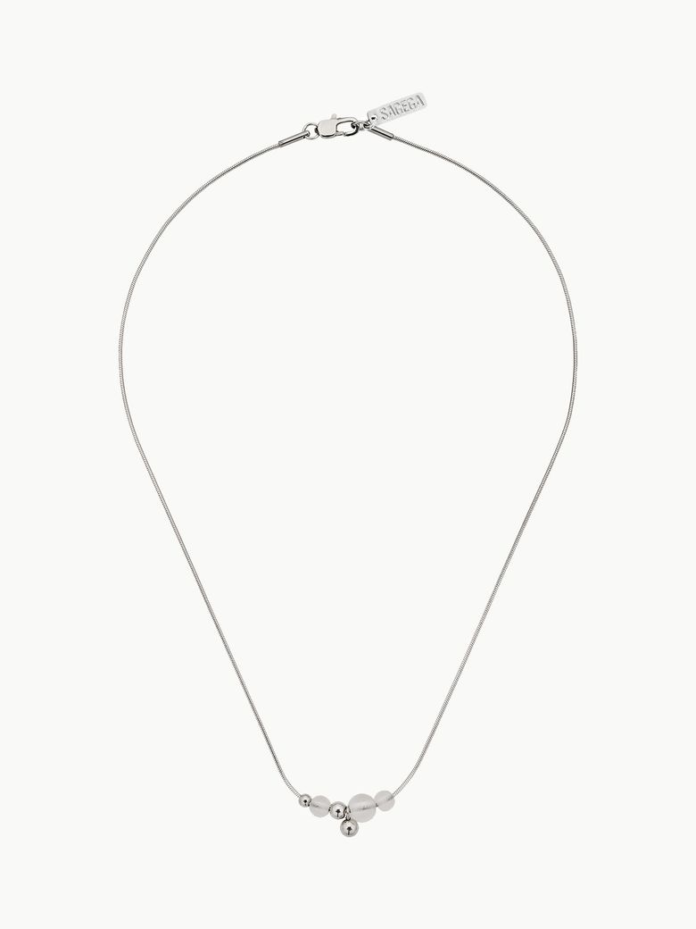 Kettlebell Necklace (White)