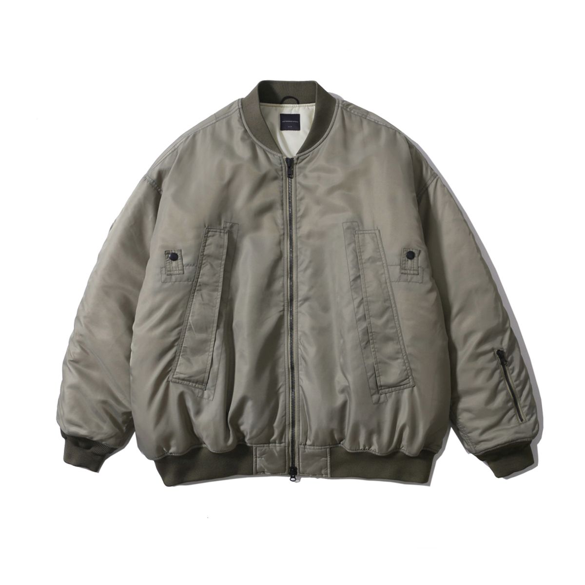 모이프(MOIF) [AW23]FLIGHT JACKET / MOSS GRAY