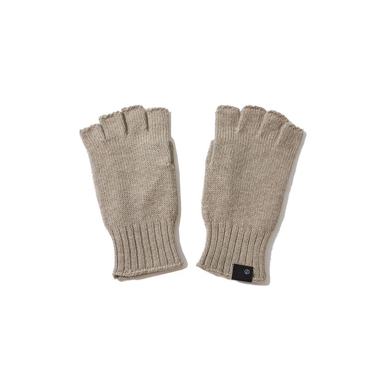 [AW23]FINGERLESS GLOVES / OATMEAL