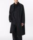 오버사이즈 발마칸 트렌치 코트 [블랙]