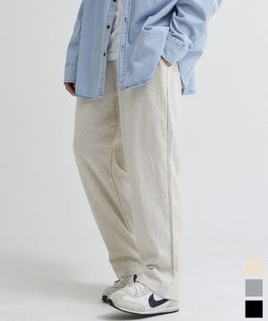 세미와이드 트레이닝 밴딩 일자 팬츠 기모or논기모