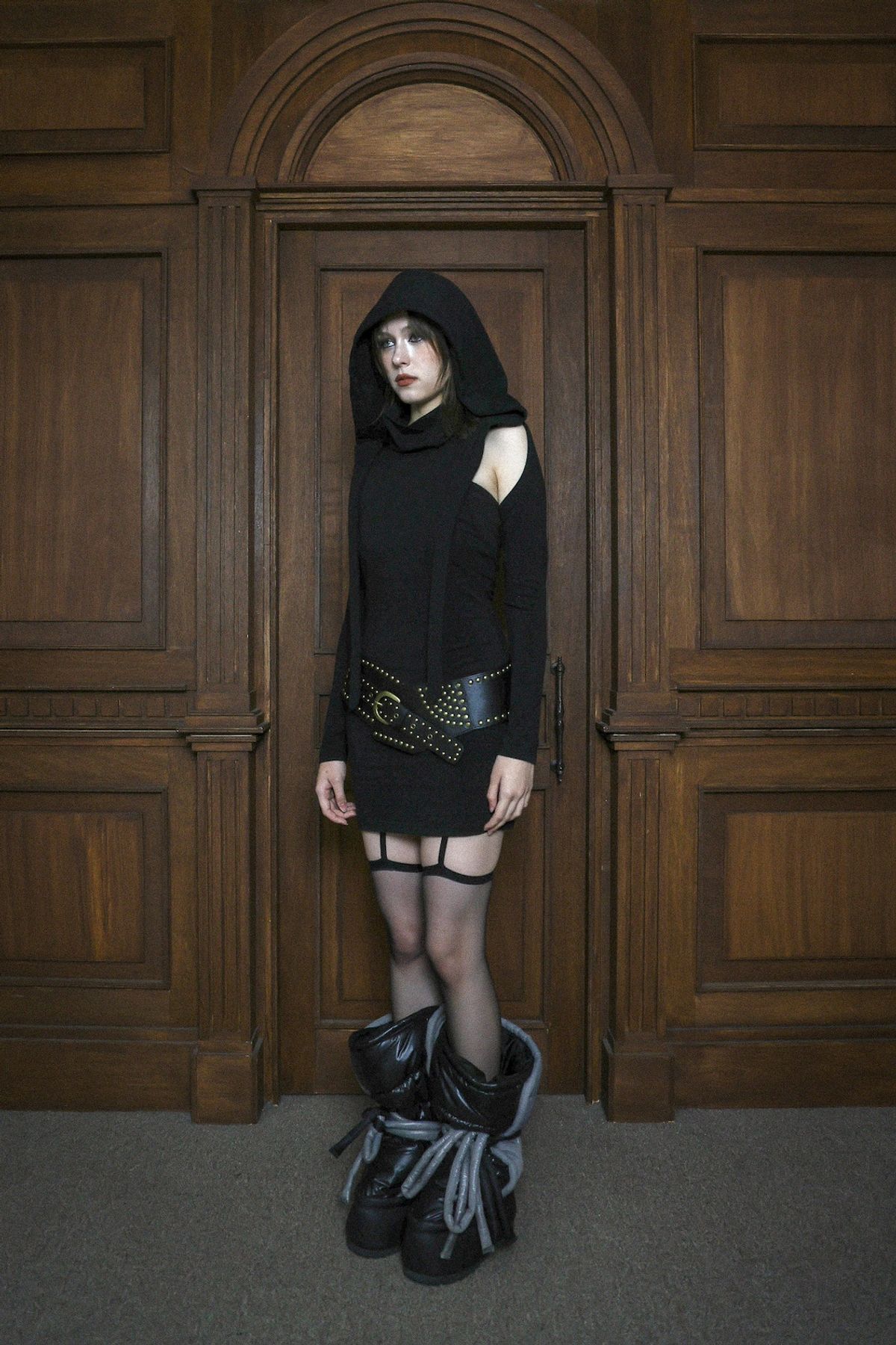 카이야(KAIYA) Akina dress - Black
