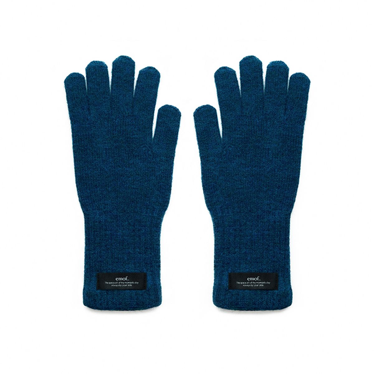 이모프(EMOF) BASICS SOFT GLOVE (BLUE) 베이직 소프트 겨울 장갑