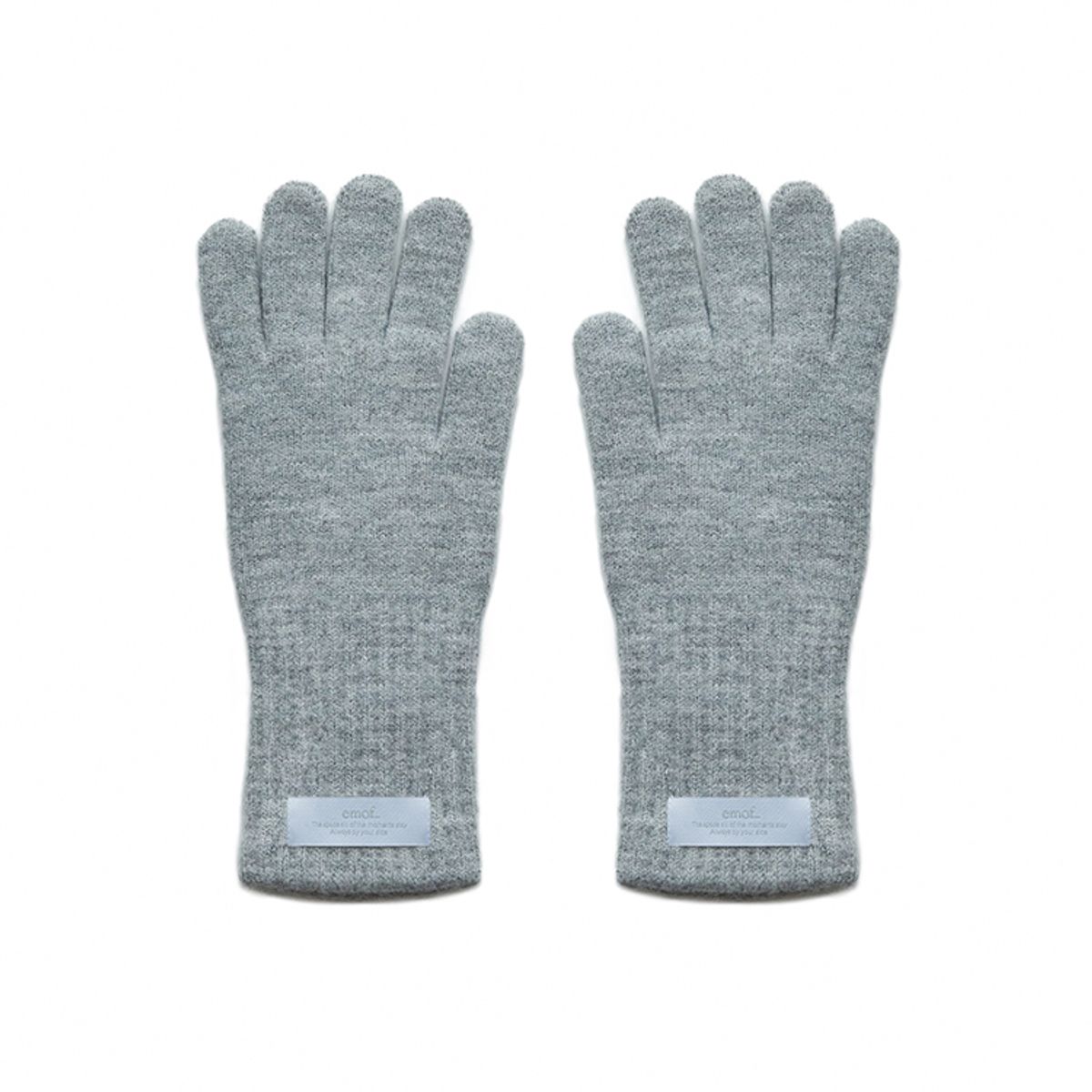 이모프(EMOF) BASICS SOFT GLOVE (GRAY) 베이직 소프트 겨울 장갑
