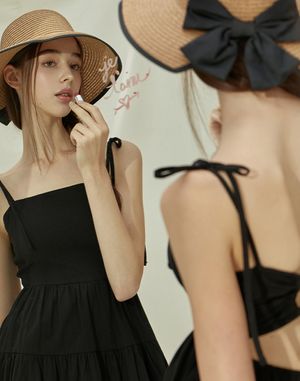 비에타 백포인트 미니 원피스