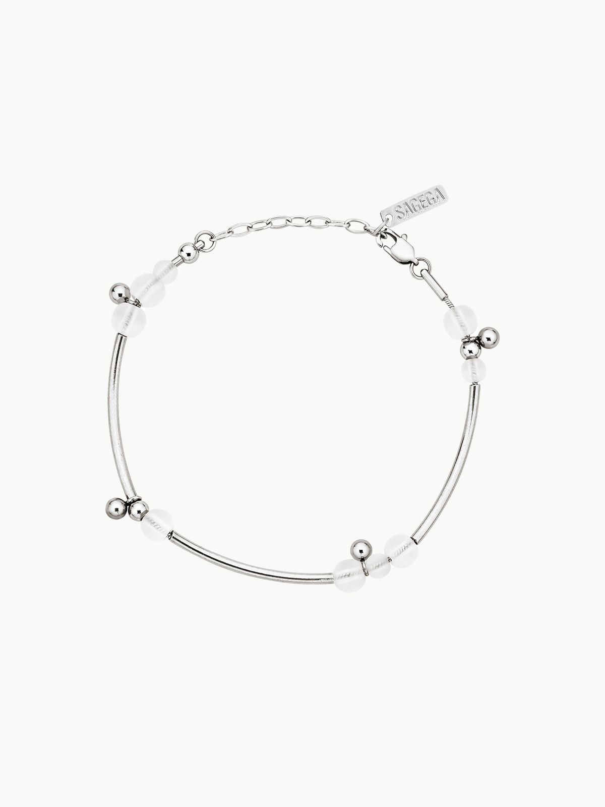 세이지가(SAGEGA) Module Ball Bracelet (White)