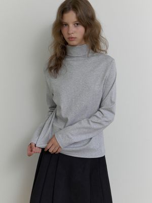 Avo turtleneck t-shirt (gray)
