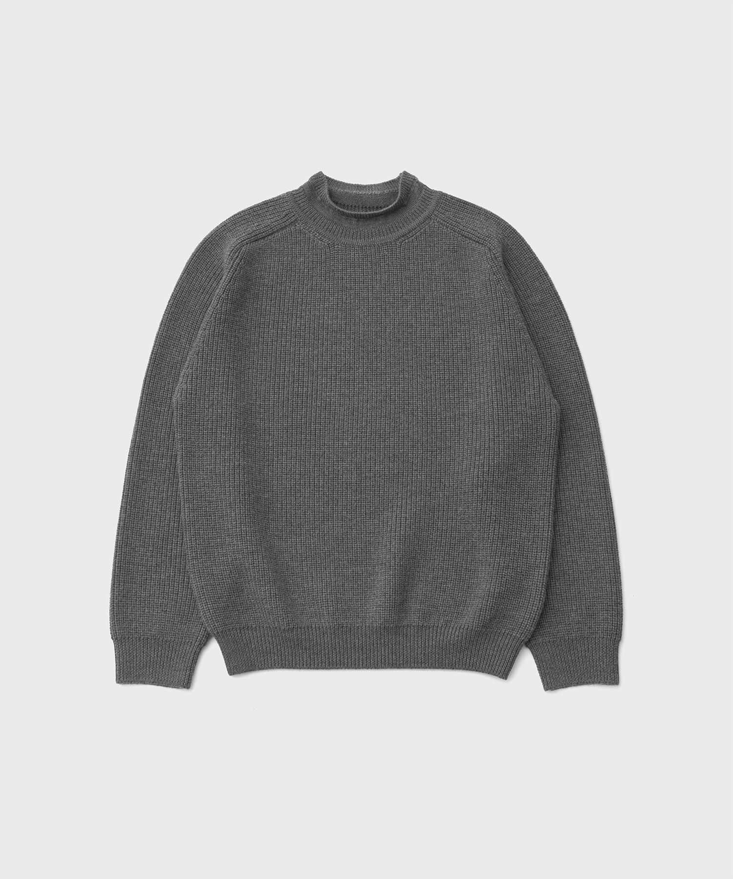 MUSINSA公式 | ANOTHER OFFICE Habor Fisherman Knit (Heather Gray)