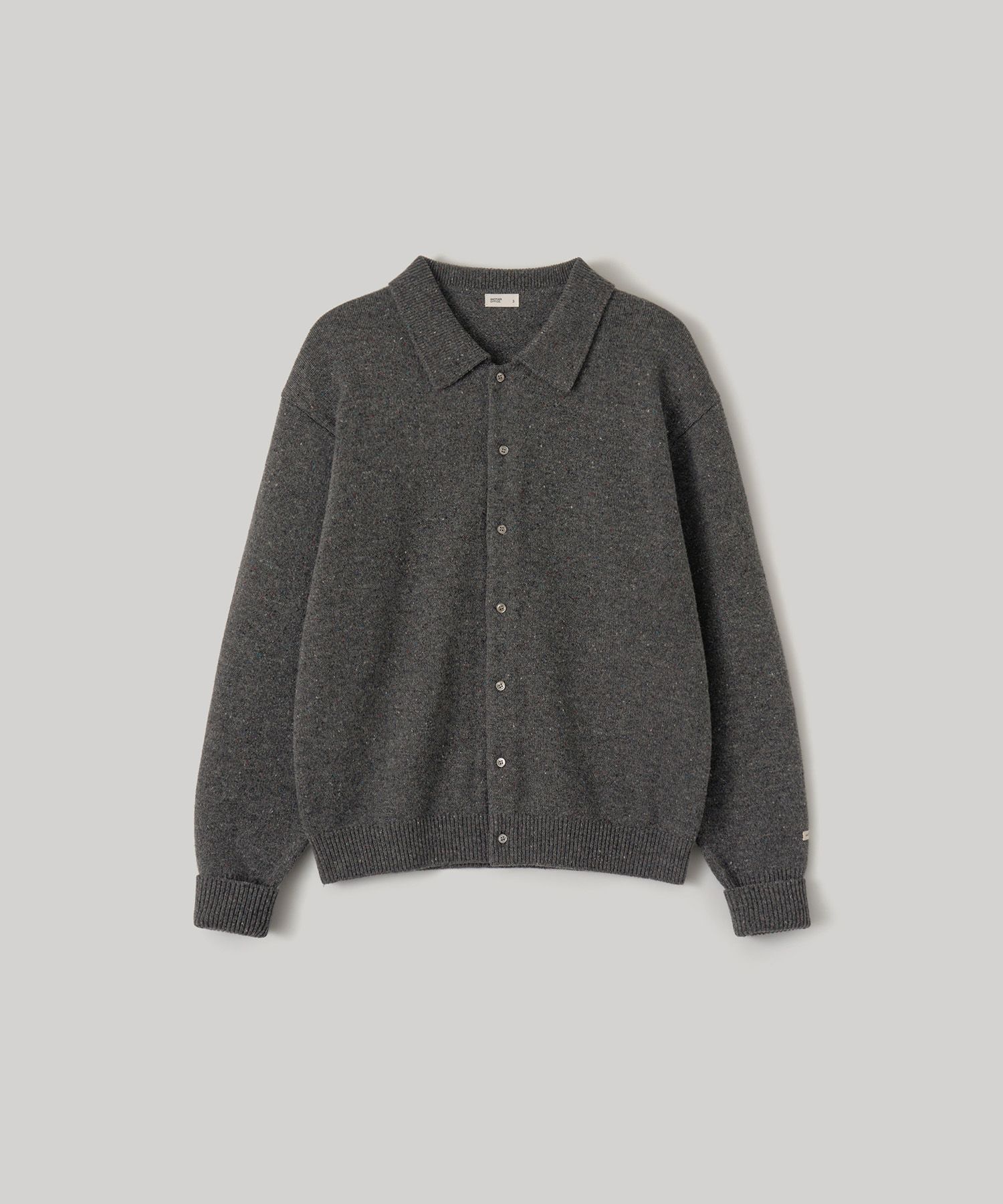 週末値下【新品】Studio Doe☆ Soft Polo Cardigan M MUSINSA公式 | ANOTHER OFFICE Scape Polo Wool Cardigan (Donegal