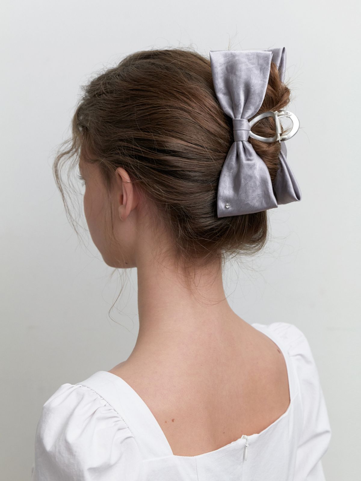 카인더베이비(KINDABABY) lowell ribbon claw - gray