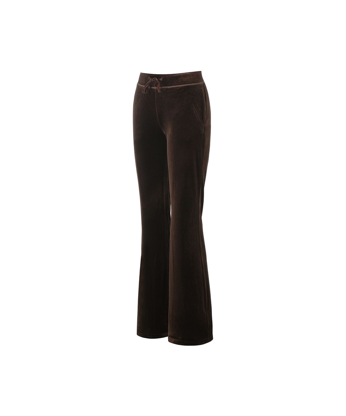 본투윈(BORN TO WIN) VELOUR BOOTS CUT PANTS [BROWN]