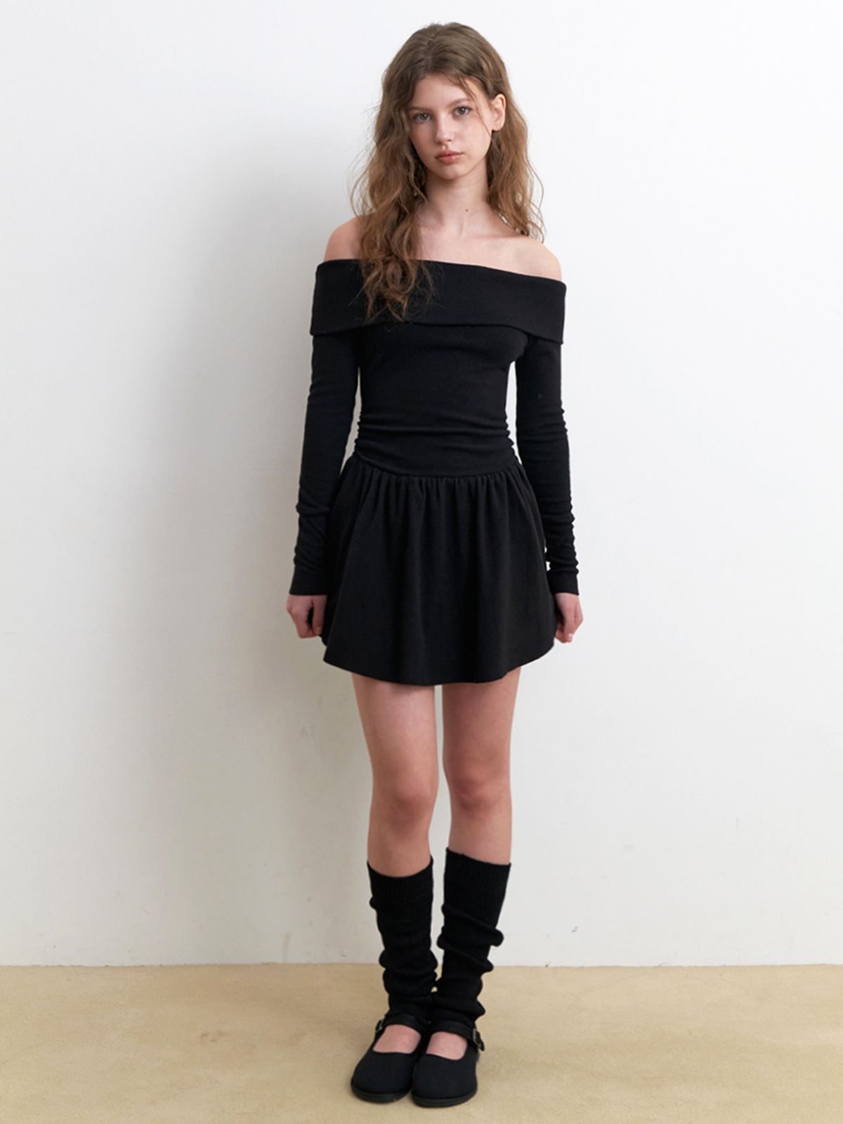 카인더베이비(KINDABABY) softy bella dress - black