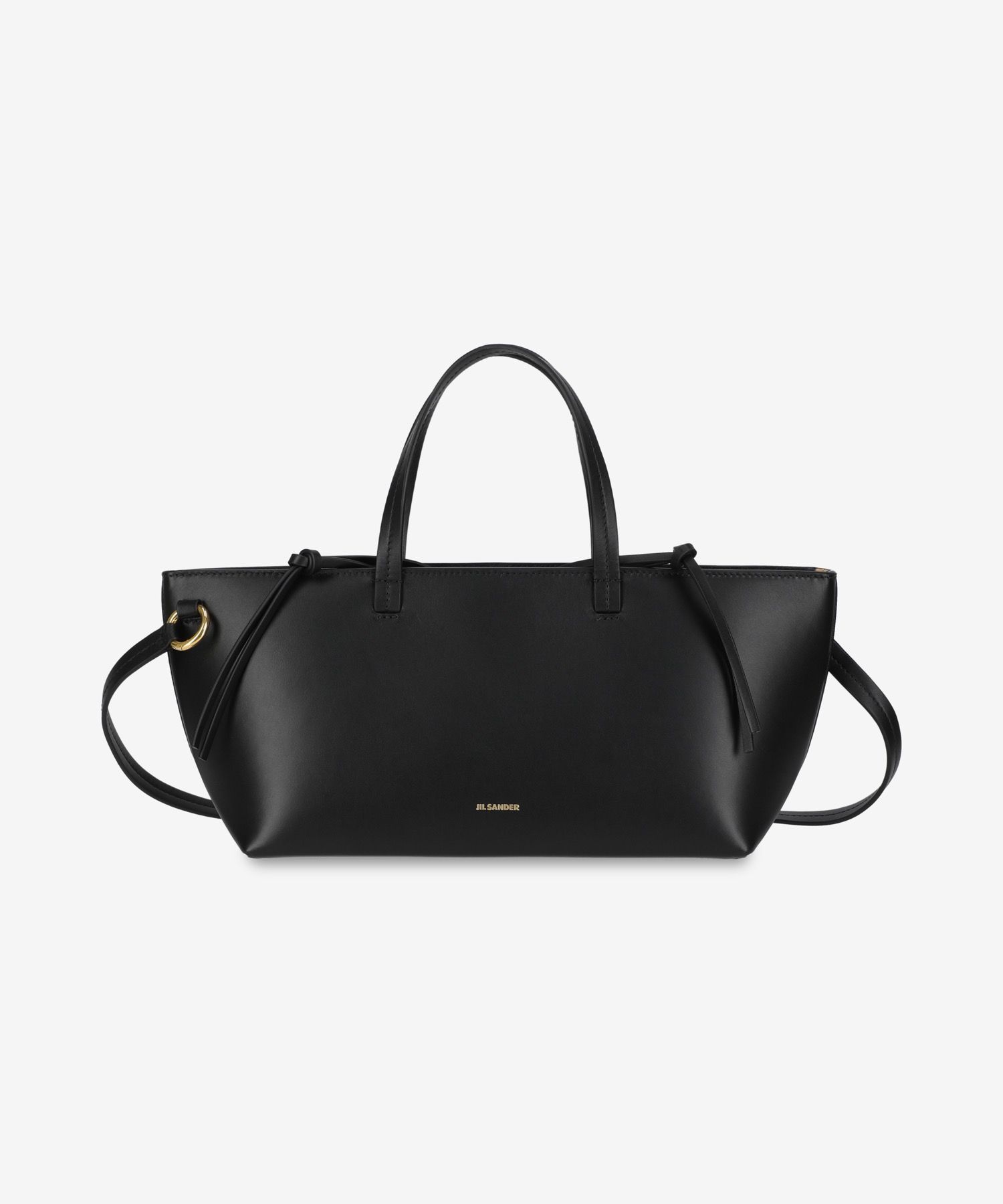 ★Jil Sander★ 24FW Jil Sander Tote Bag J08ZH0052P7223001 JIL SANDER Book leather-trimmed logo-print canvas tote | NET