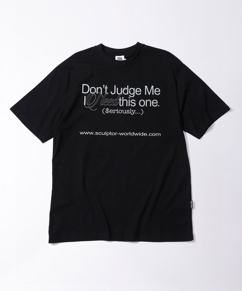 Dont Judge Me Tee Black