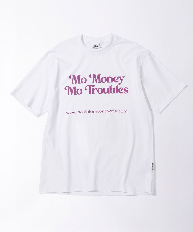 More Troubles Tee White