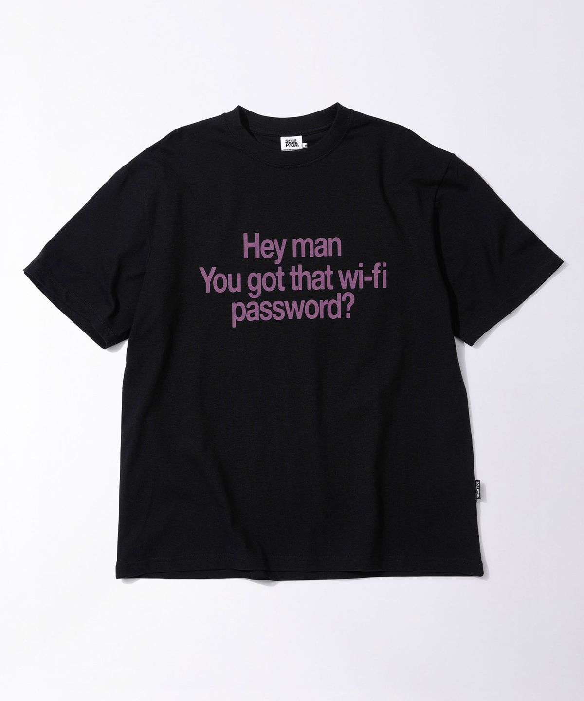 스컬프터(SCULPTOR) Wi-Fi Begger Tee Black