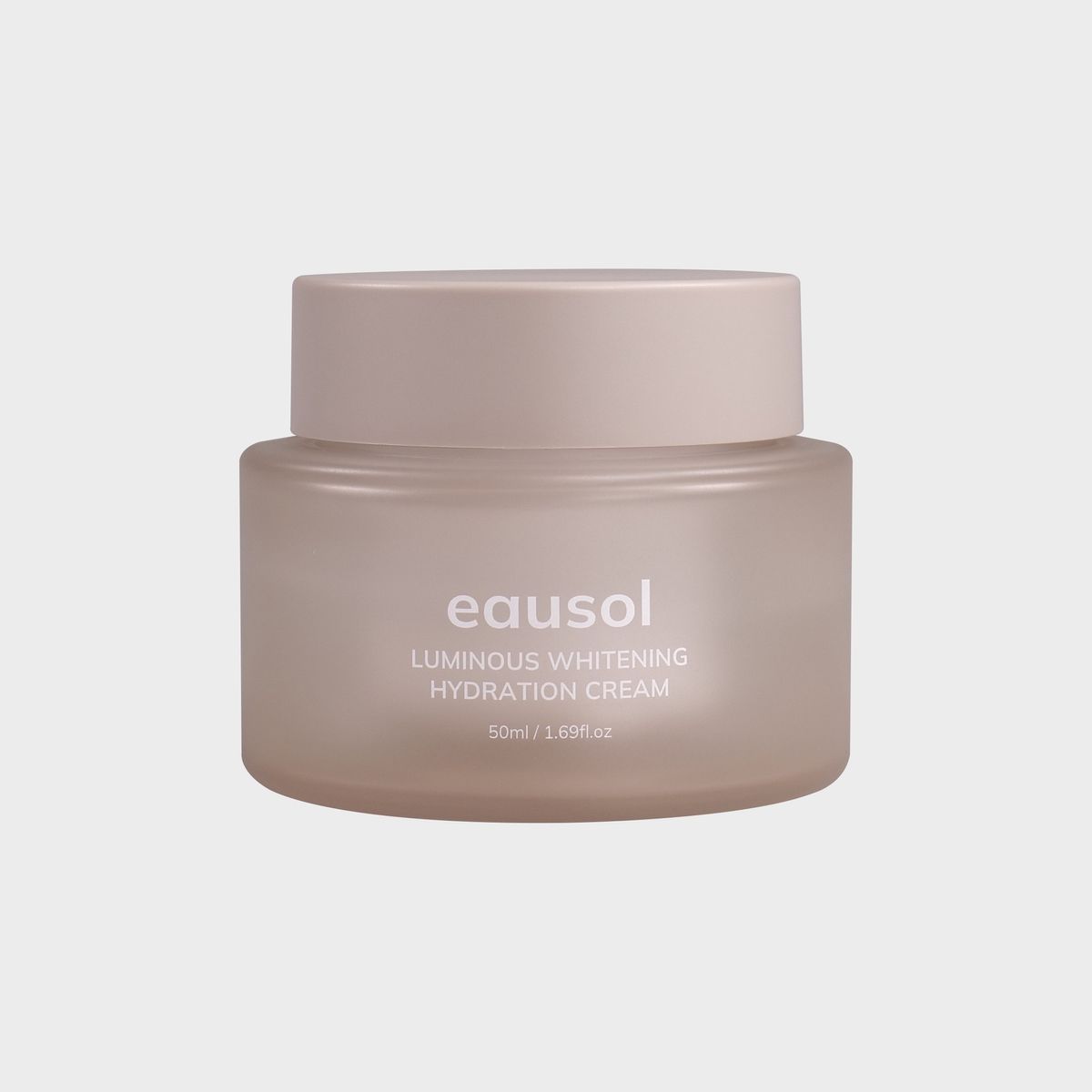 오솔(EAUSOL) 루미너스 화이트닝 하이드레이션 크림 50ml - 미백기능성 건성피부용 고농도 수분케어