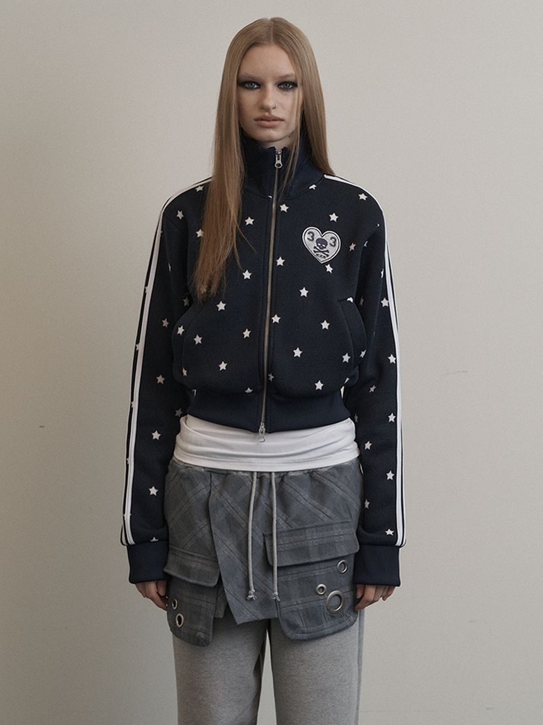 STAR SPORTY ZIP-UP / NAVY
