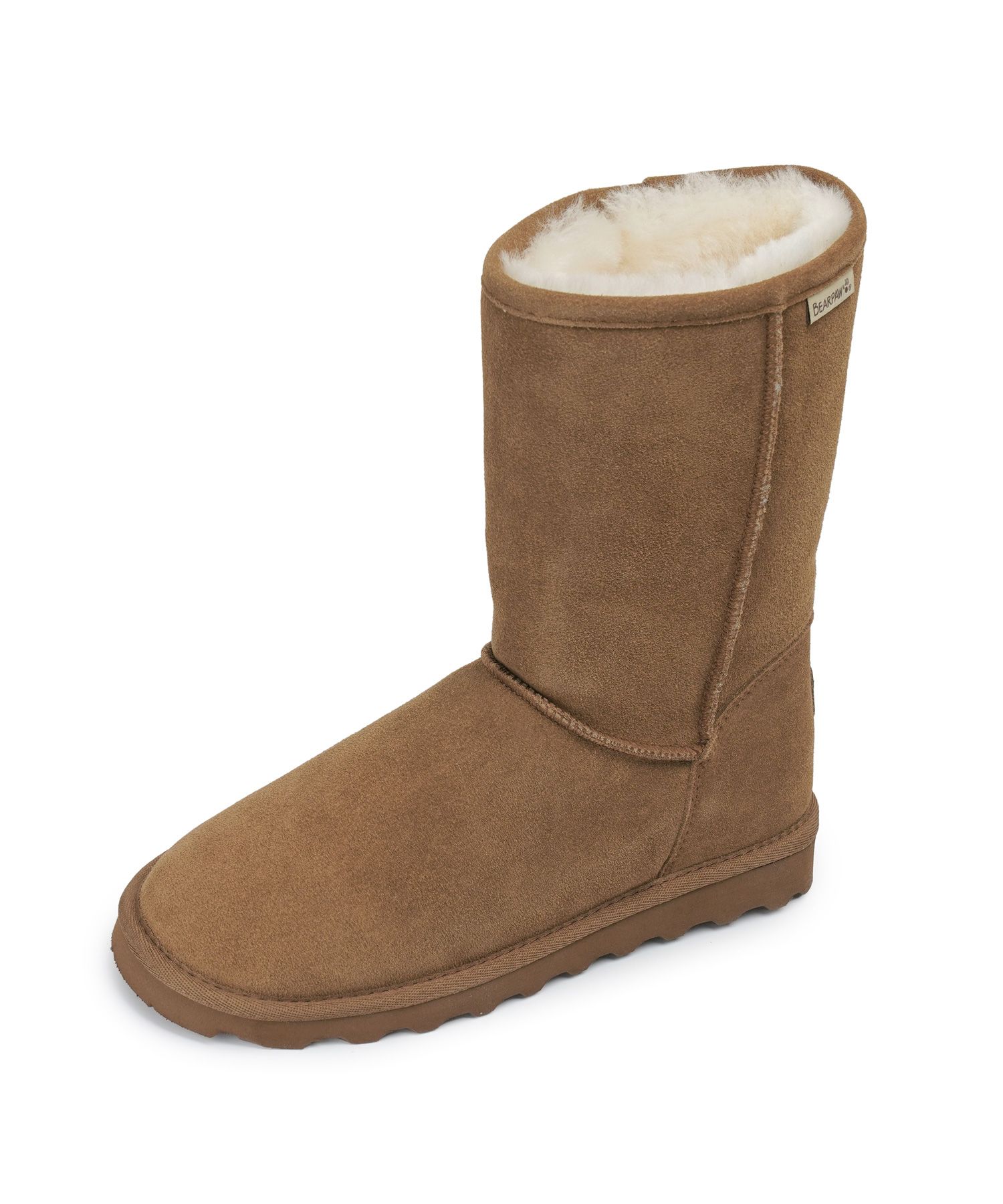 Suede Bear Paw Elle Short BEARPAW Women's Elle Short Suede Slip On