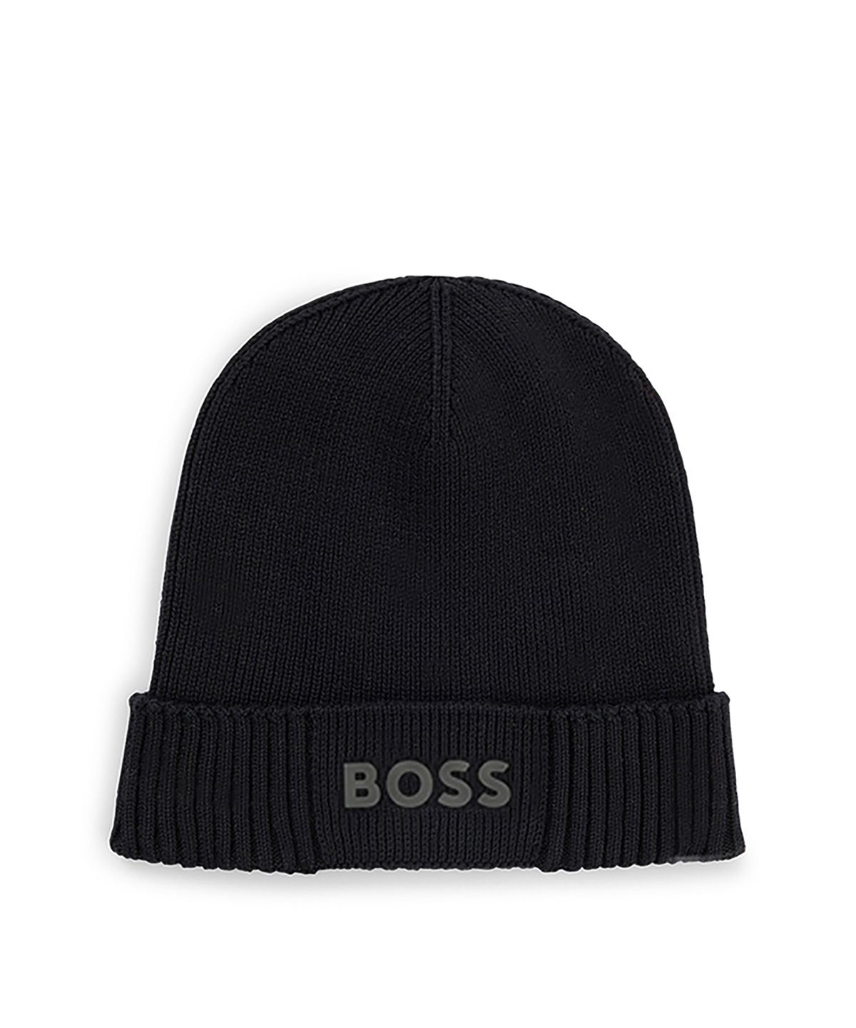 보스(BOSS) 시그니처 울 혼방 비니 50499423_001