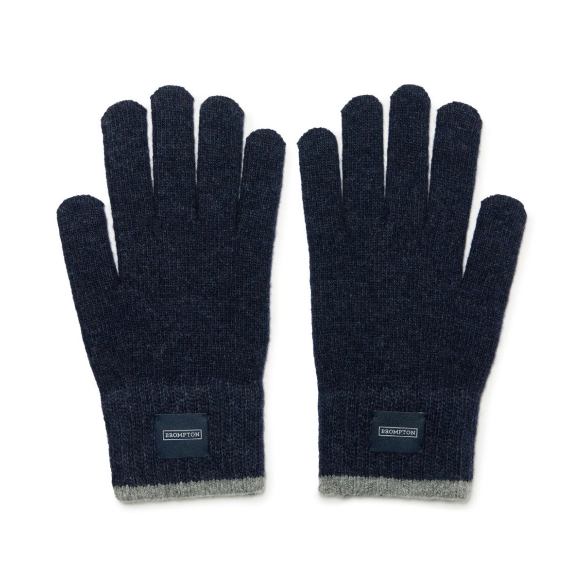 브롬톤 런던(BROMPTON LONDON) LABEL POINT WOOL GLOVE - D/NAVY (P244AGL210)