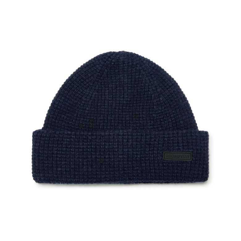 WOOL BLEND BEANIE - D/NAVY (P244AHA214)