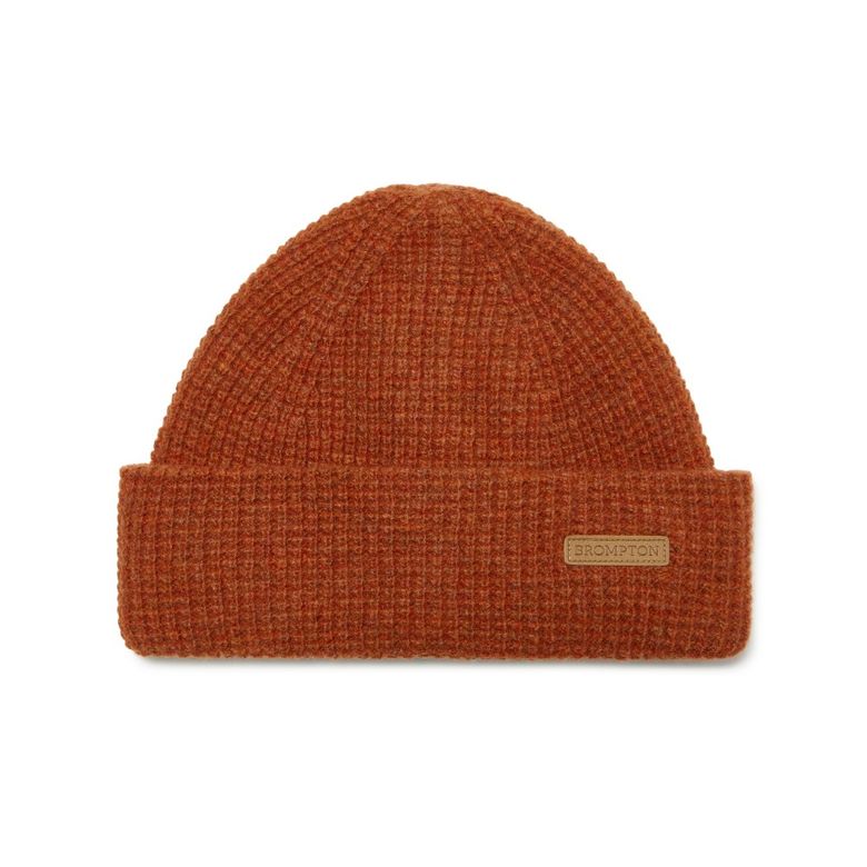WOOL BLEND BEANIE - ORANGE (P244AHA214)
