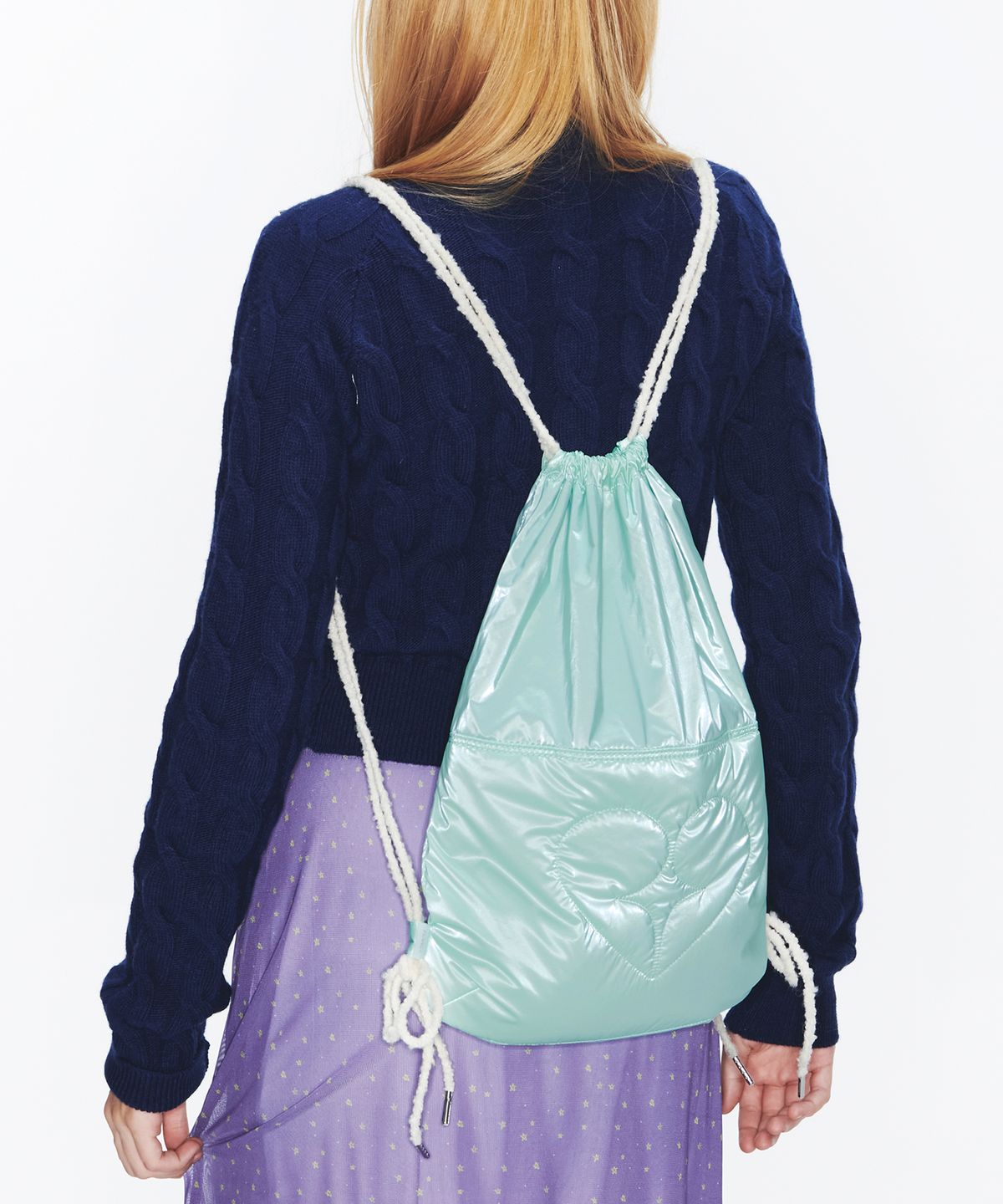 페넥(FENNEC) HEART STRING BAG - MINT